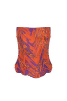 Roccie-Ingrid Patterned Strapless Corset-Büstiyer-1-roqelvaxirum.shop