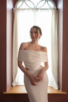 Roccie-Lanoire Off The Shoulder Taffeta Corset-Top-2-roqelvaxirum.shop