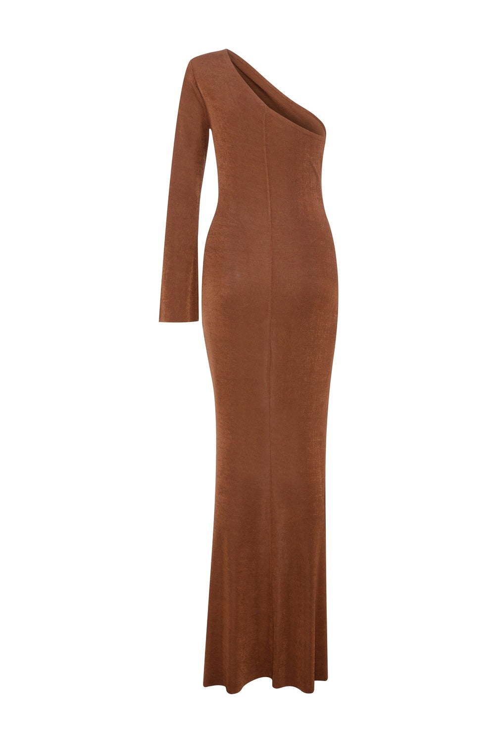 Roccie-Olya One Sleeve Embellished Stretch Maxi Dress-Elbise-4-roqelvaxirum.shop