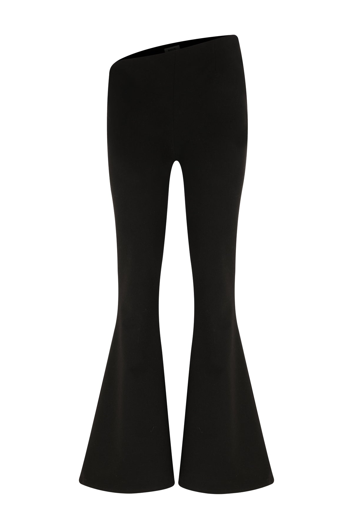 Roccie-Serena Asymmetrical Flared Pants-Pantolon-1-roqelvaxirum.shop