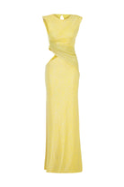 Roccie-Sydney Asymmetric Cutout Maxi Dress-Elbise-1-roqelvaxirum.shop
