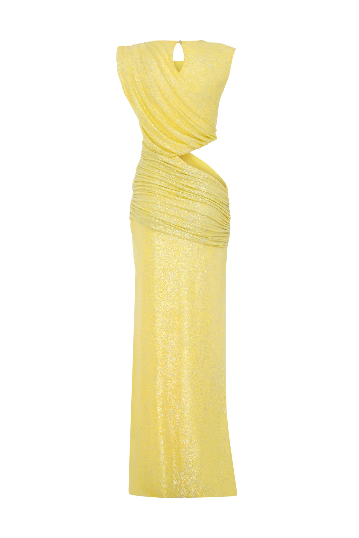 Roccie-Sydney Asymmetric Cutout Maxi Dress-Elbise-2-roqelvaxirum.shop