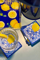 Rooms Design Studio-Limoncello Bardak Altlığı 4'lü Set-Bardak Altlığı-4-roqelvaxirum.shop