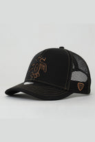 RustandRich-Baseball Şapka The Indians Collection Red Indian Siyah/gold Unisex-Şapka-1-roqelvaxirum.shop