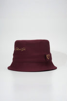 RustandRich-Bucket Şapka Timeless Collection Basic Bordo Unisex-Şapka-2-roqelvaxirum.shop