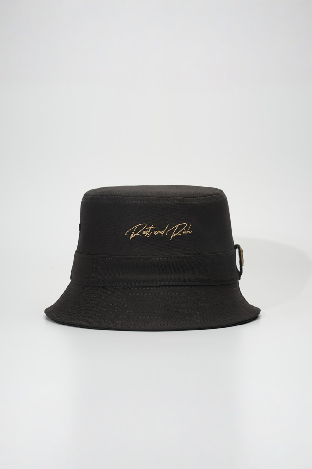 RustandRich-Bucket Şapka Timeless Collection Basic Kahverengi Unisex-Şapka-1-roqelvaxirum.shop