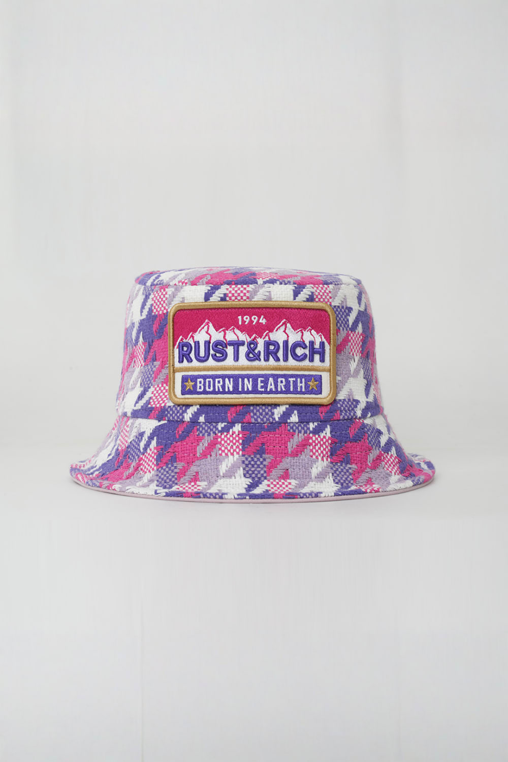 RustandRich-Bucket Şapka Urban Collection Born In Earth Pembe Unisex-Şapka-1-roqelvaxirum.shop