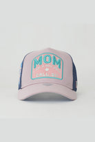 RustandRich-Trucker Şapka Motto Collection Mom Pudra Unisex-Şapka-2-roqelvaxirum.shop