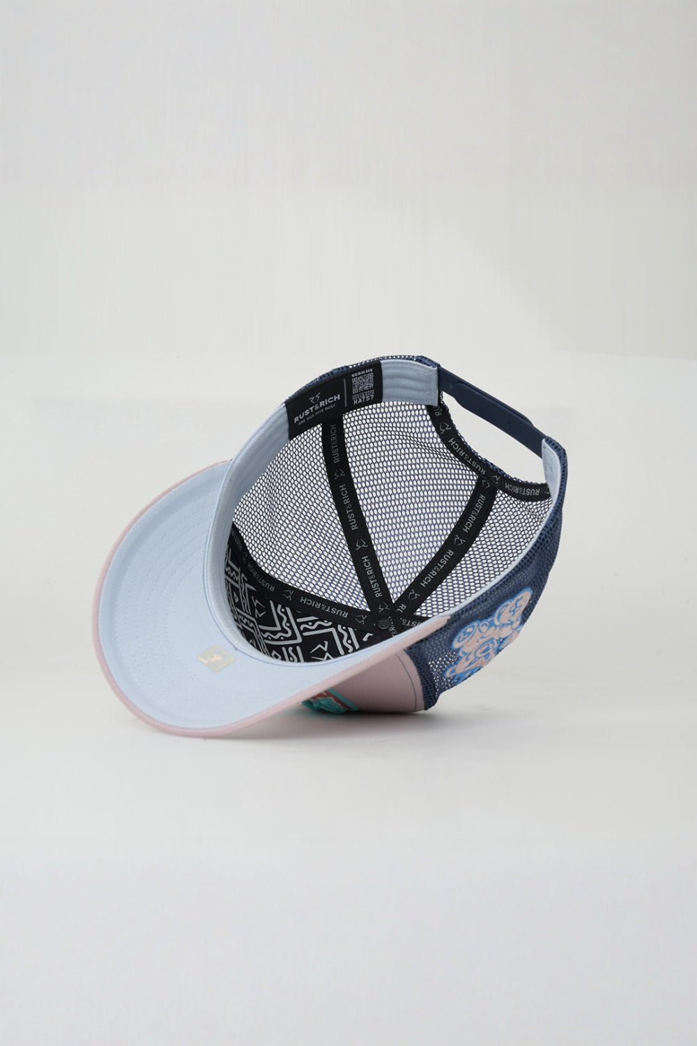 RustandRich-Trucker Şapka Motto Collection Mom Pudra Unisex-Şapka-5-roqelvaxirum.shop