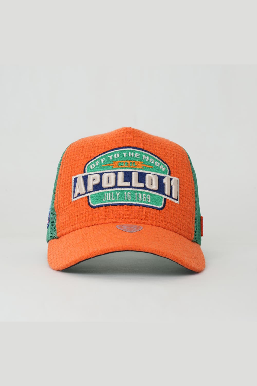 RustandRich-Trucker Şapka Space Collection Apollo Turuncu Unisex-Şapka-2-roqelvaxirum.shop