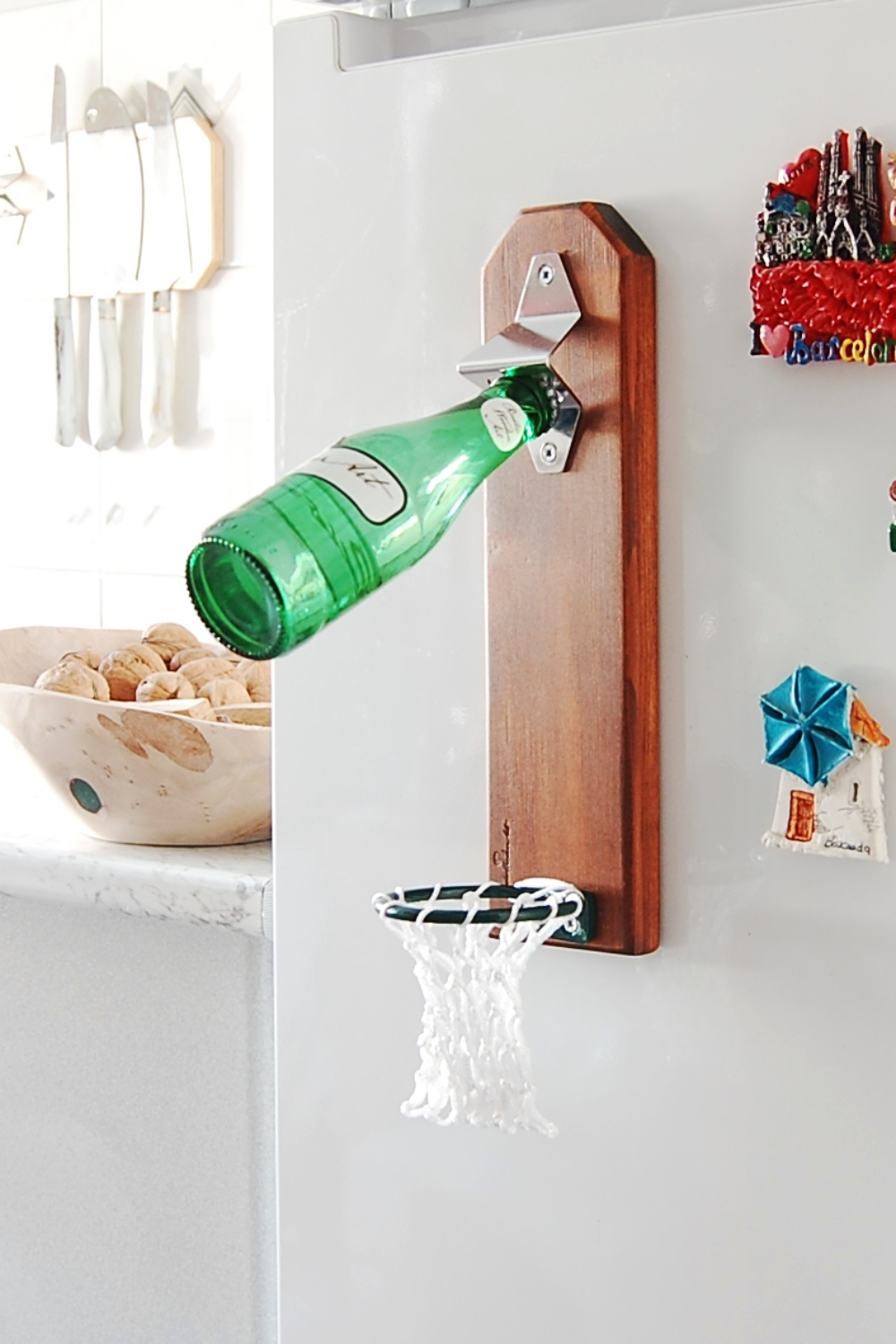 Rustic Wooden Art-Buzdolabı Mıknatıslı Şişe Açacağı-Mutfak Aksesuarları-1-roqelvaxirum.shop