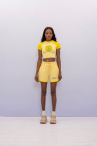SBNM-''I Love'' Contrast Shorts-Şort-1-roqelvaxirum.shop