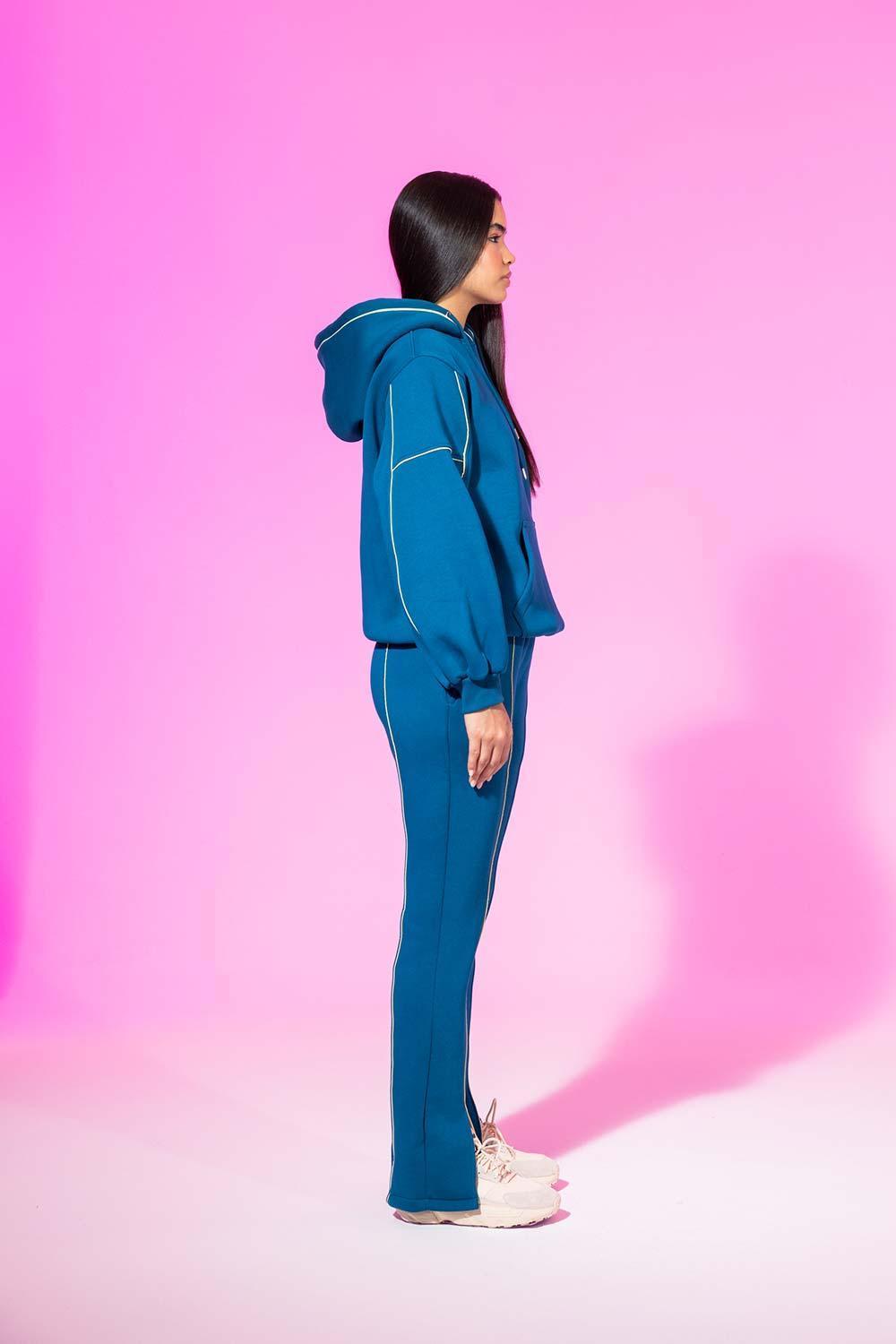 SBNM-Petrol Blue Sweatshirt-Sweatshirts & Hoodies-4-roqelvaxirum.shop