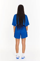 SBNM-Pull On Yoga Shorts In Blue-Şort-4-roqelvaxirum.shop