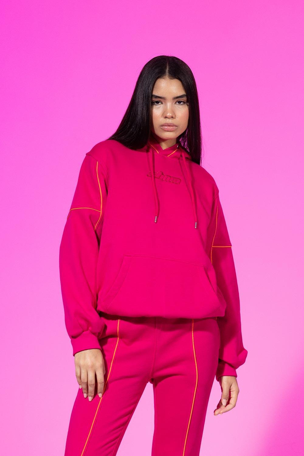 SBNM-Ruby Pink Sweatshirt-Sweatshirts & Hoodies-1-roqelvaxirum.shop