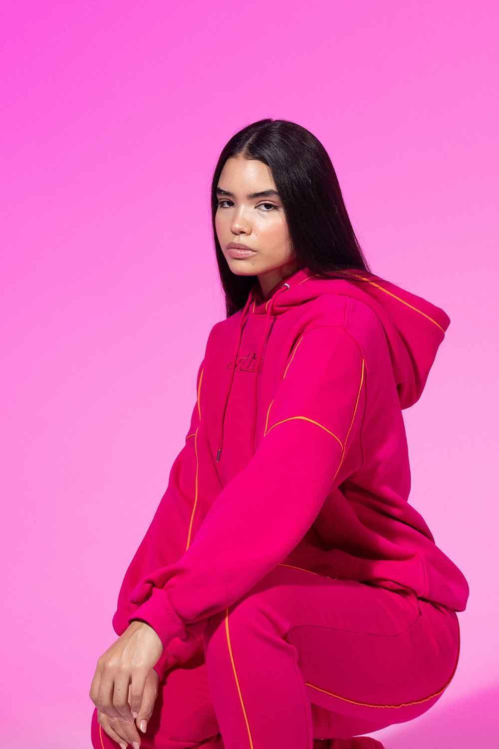 SBNM-Ruby Pink Sweatshirt-Sweatshirts & Hoodies-3-roqelvaxirum.shop