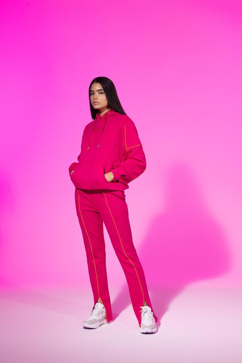 SBNM-Ruby Pink Sweatshirt-Sweatshirts & Hoodies-4-roqelvaxirum.shop