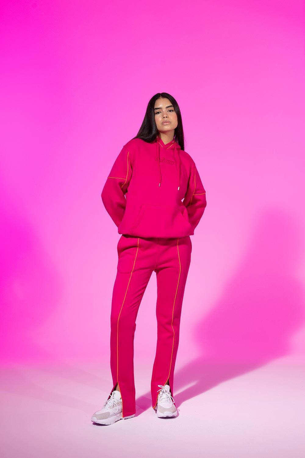 SBNM-Ruby Pink Sweatshirt-Sweatshirts & Hoodies-6-roqelvaxirum.shop