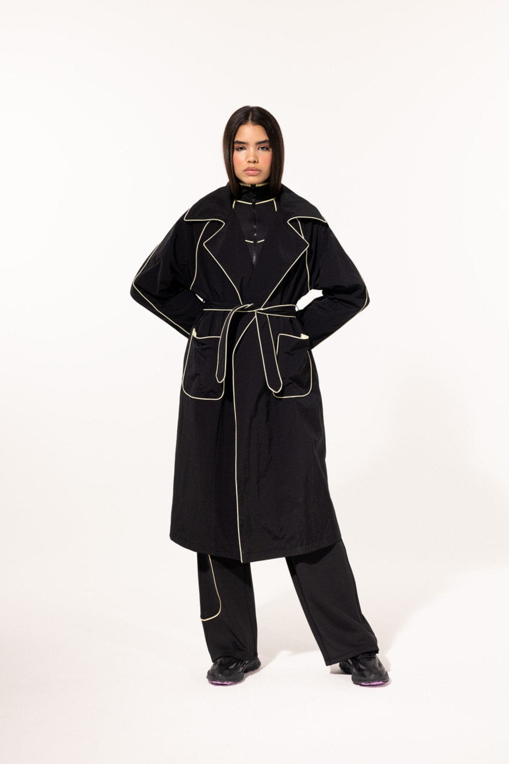 SBNM-Timeless Trenchoat Version Iii Black-Trençkot-3-roqelvaxirum.shop