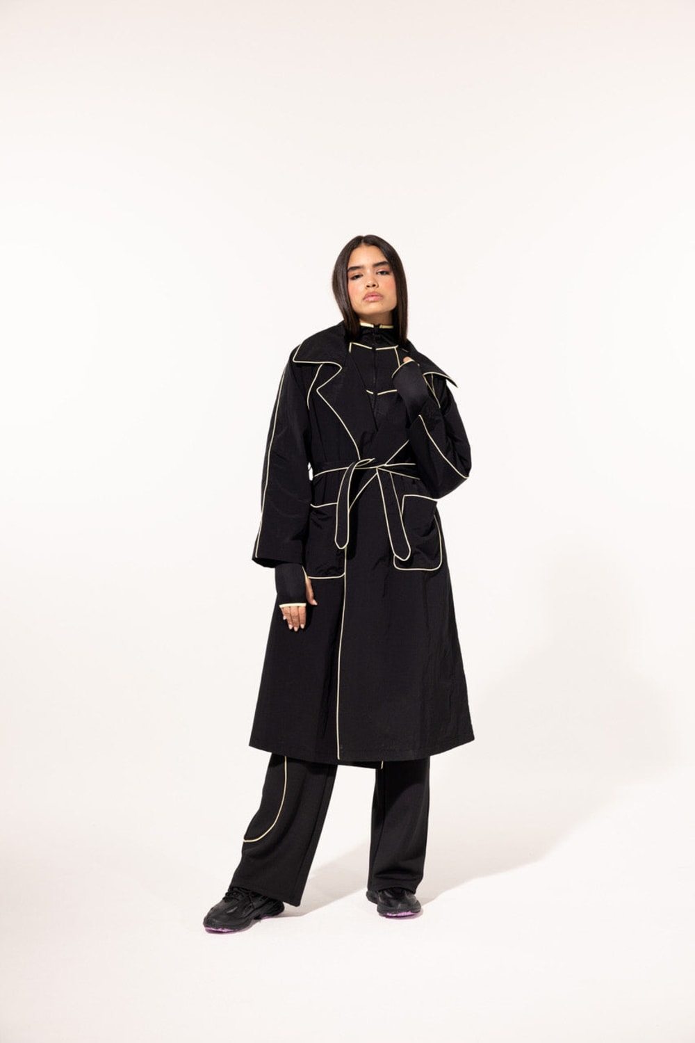 SBNM-Timeless Trenchoat Version Iii Black-Trençkot-4-roqelvaxirum.shop