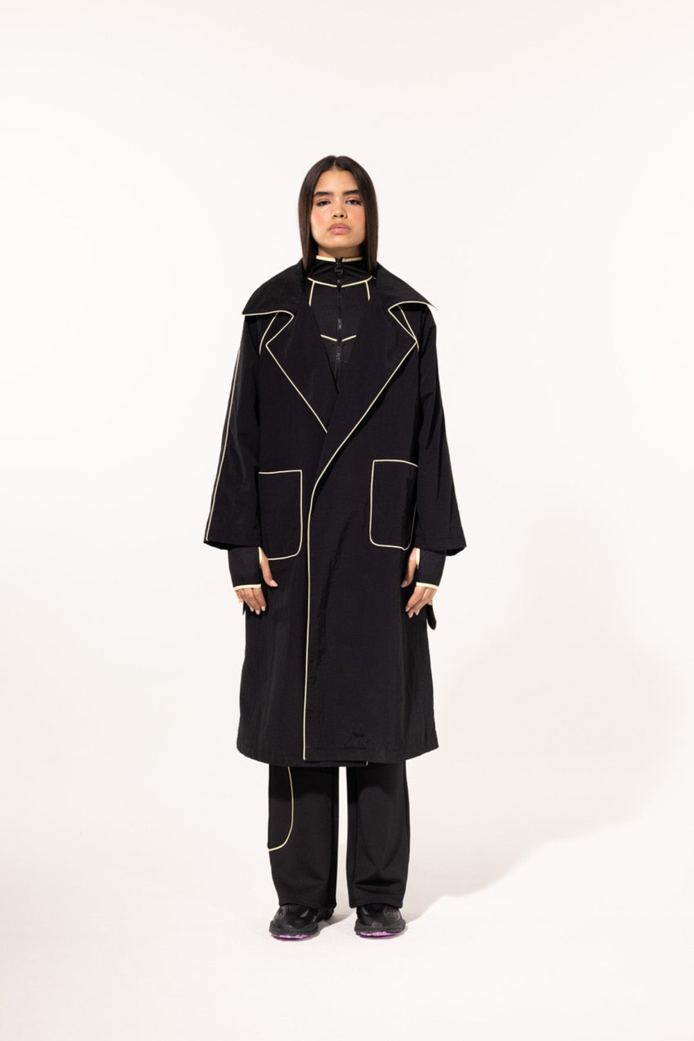SBNM-Timeless Trenchoat Version Iii Black-Trençkot-5-roqelvaxirum.shop