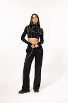 SBNM-Yellow Contrast Crop Top-Crop Top-1-roqelvaxirum.shop