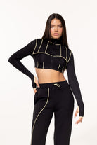 SBNM-Yellow Contrast Crop Top-Crop Top-4-roqelvaxirum.shop