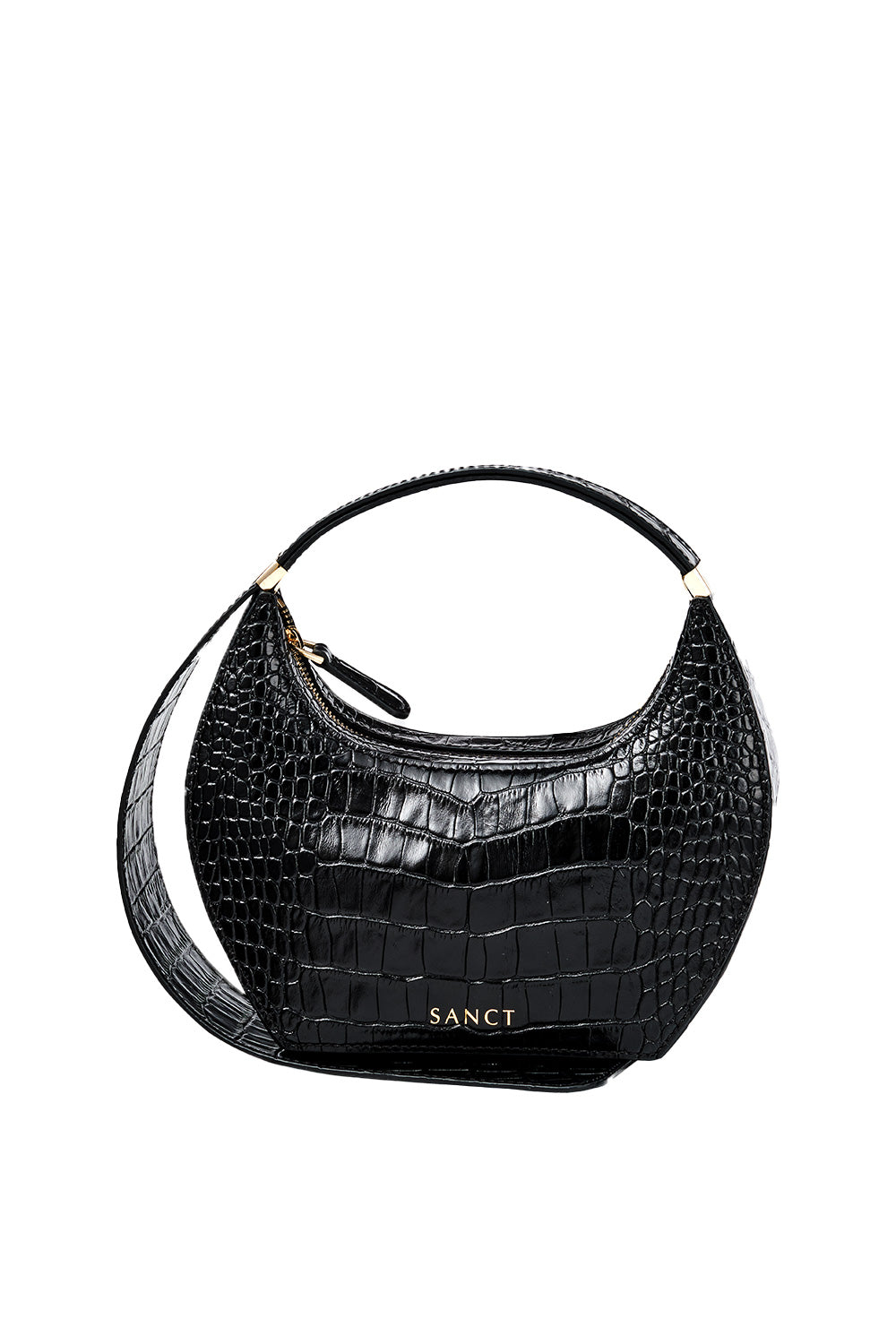 Sanct Atelier-Cor Collection Black Croco-El Çantası-1-roqelvaxirum.shop