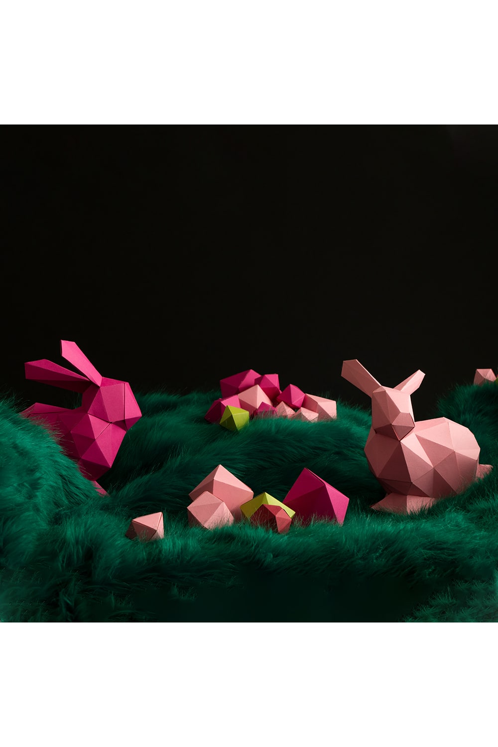 Seb Studio-Seb_Rabbit fuşya Kendin Yap Heykel Kiti-Heykel-1-roqelvaxirum.shop