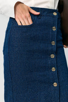 Lacy Midi Etek - 7
