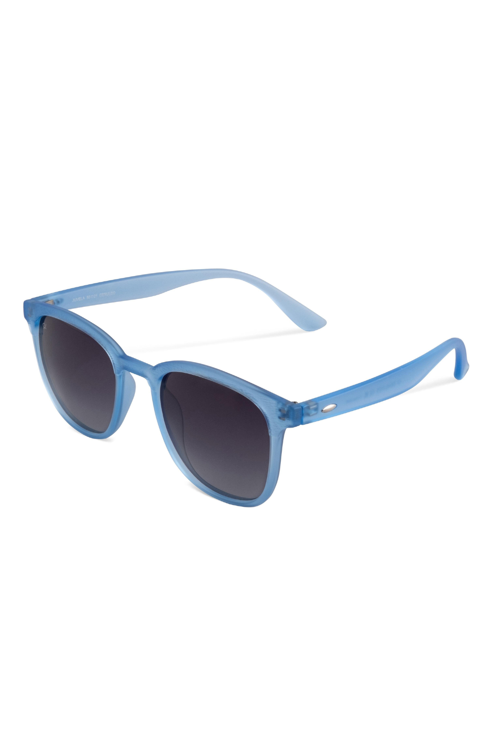 Senlites-Juvela Ceruleo Unisex Mat Şeffaf Mavi Polarize Kare Güneş Gözlüğü-Güneş Gözlüğü-3-roqelvaxirum.shop
