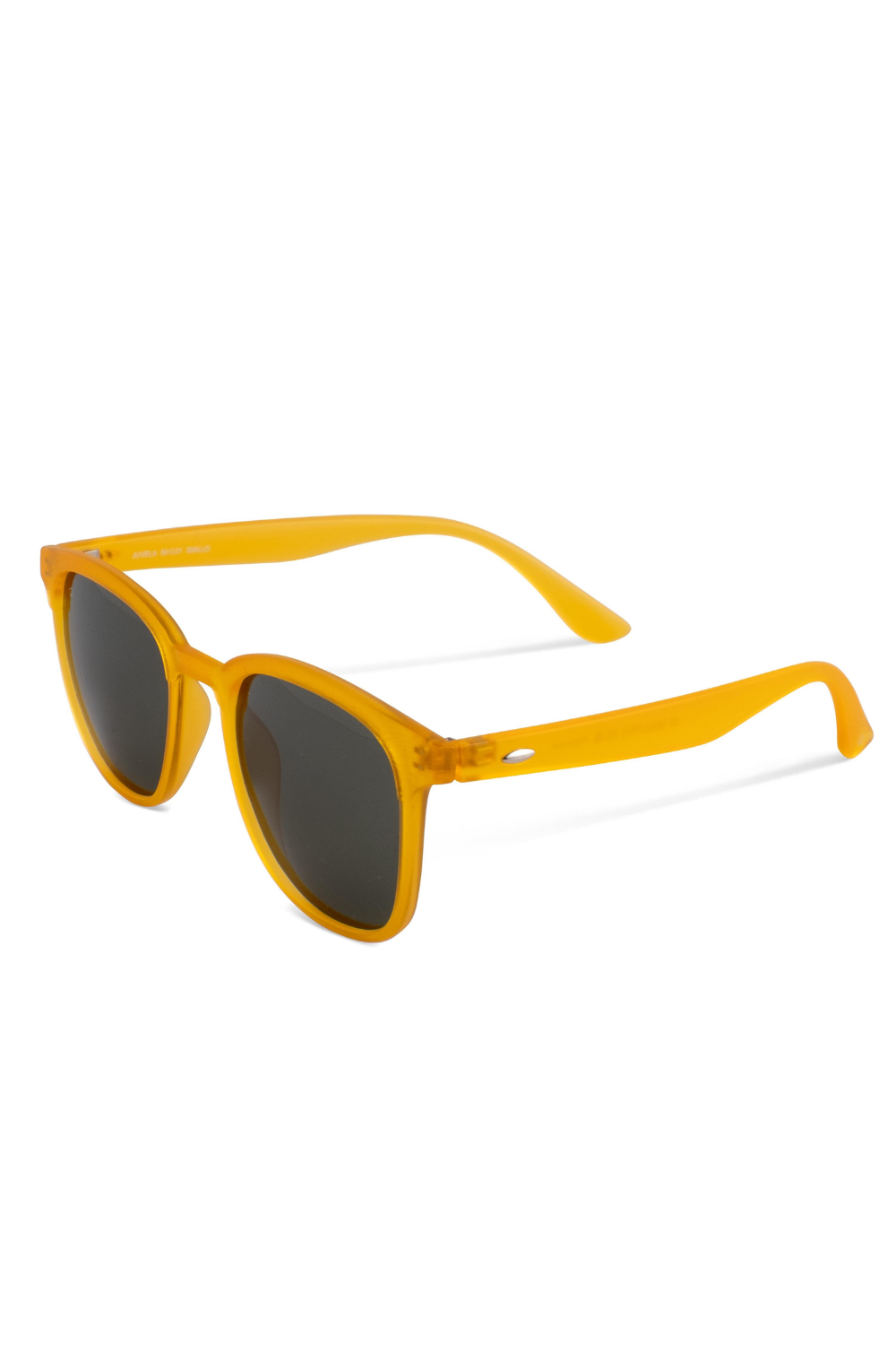 Senlites-Juvela Giallo Unisex Mat Sarı Polarize Kare Güneş Gözlüğü-Güneş Gözlüğü-2-roqelvaxirum.shop