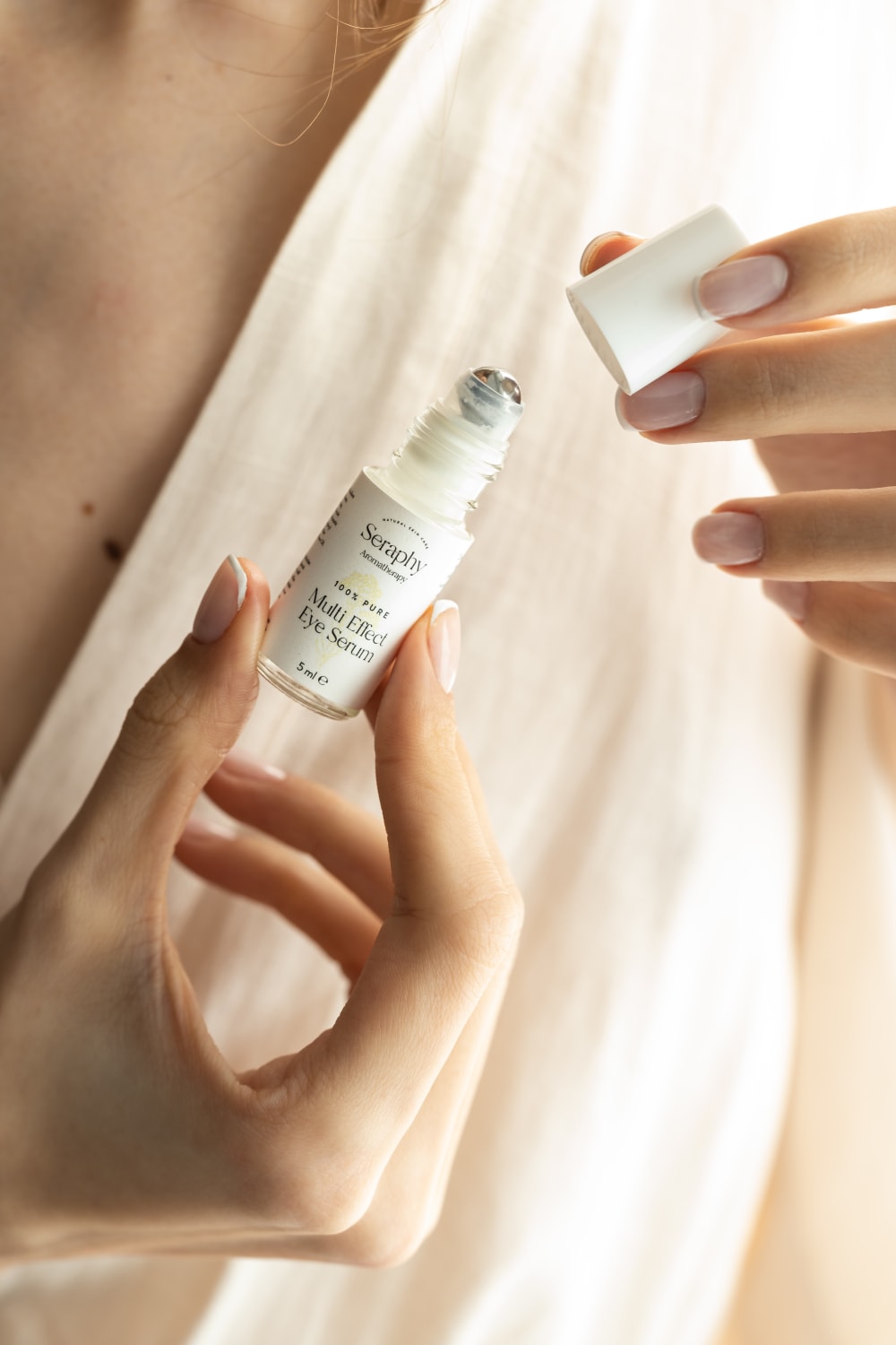 Seraphy Aromatherapy-Göz Altı Torba Ve Morluk- Koyu Halka Karşıtı - Göz Çevresi Aydınlatıcı Serum - 5ml - % 100 Pure-Göz Kremi-1-roqelvaxirum.shop
