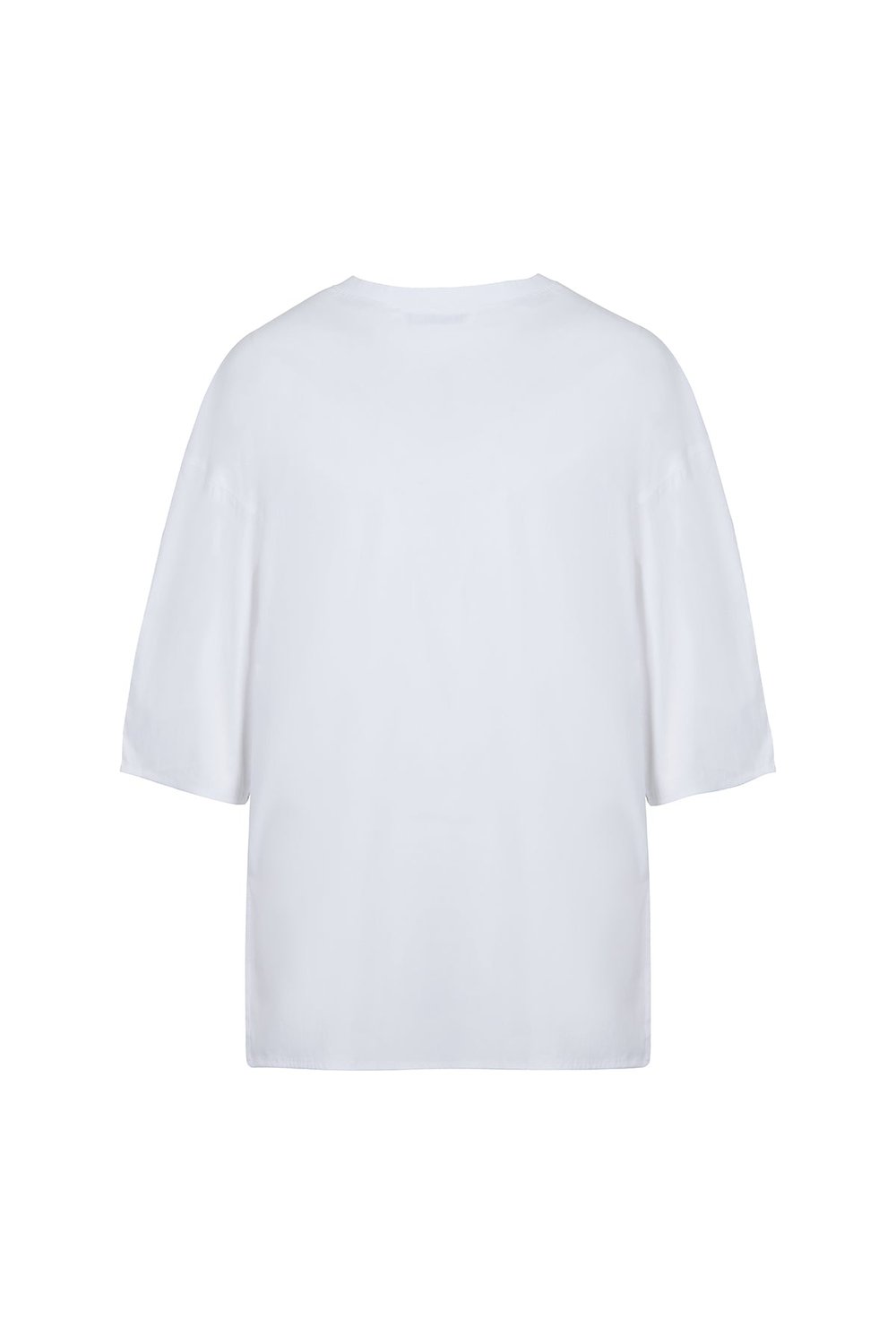 Sertaç Taşdelen-Beyaz %100 Pamuk Yuvarlak Yaka Oversized Erkek T-shirt Model T 01-T-Shirts-2-roqelvaxirum.shop
