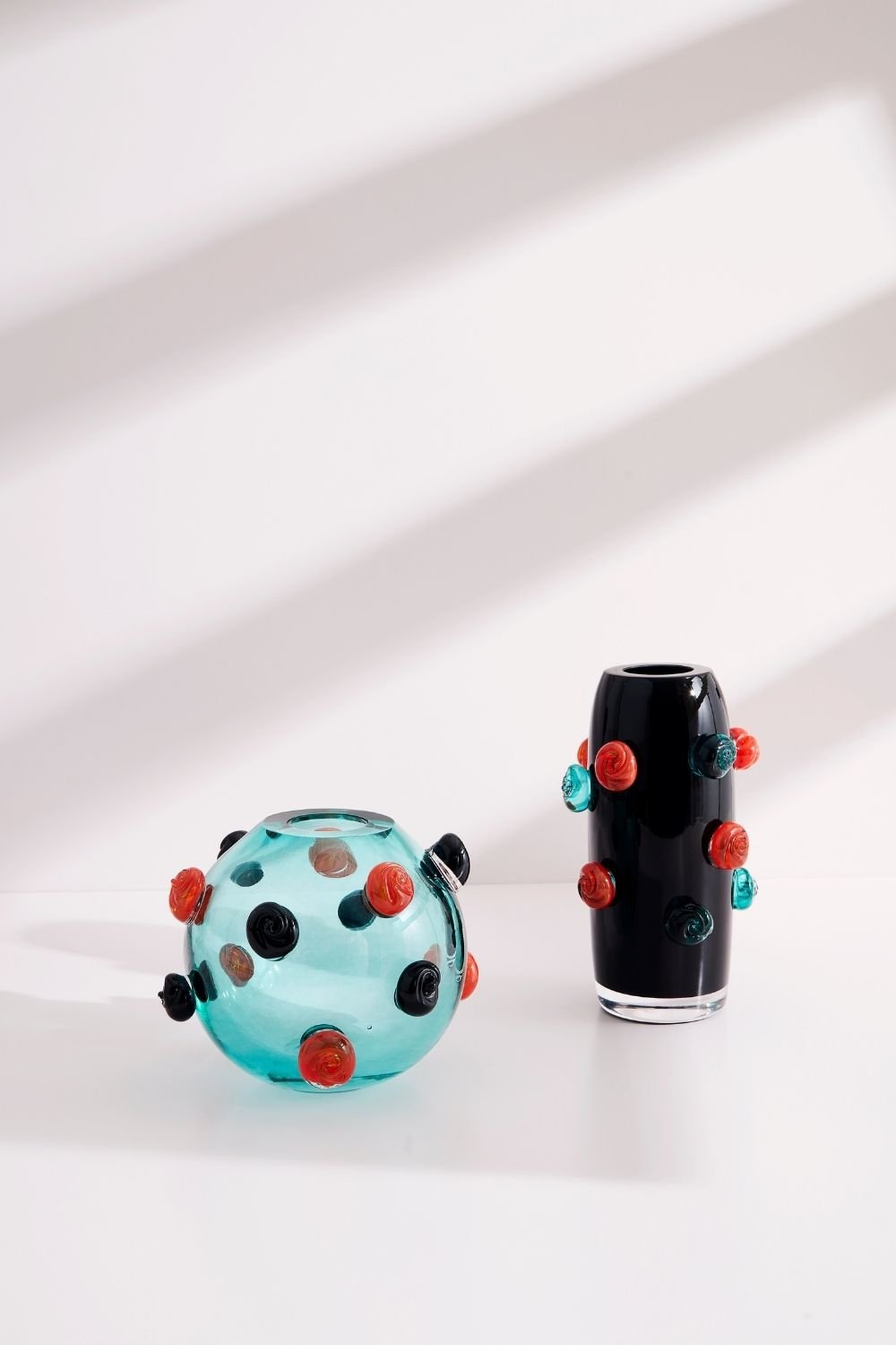 Seym Glass Studio-Flos Turkuaz-Vazo-3-roqelvaxirum.shop