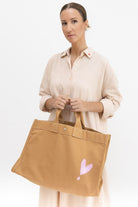 Sfida İstanbul-Lulu Bag Mustard - Kanvas Çanta-El Çantası-5-roqelvaxirum.shop