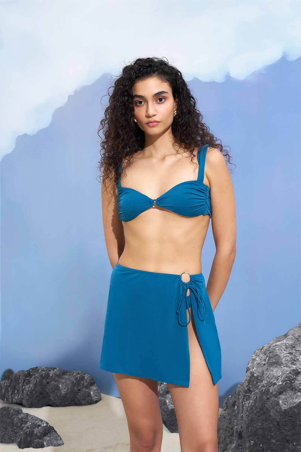 Shikoo Swimwear-Sirena Blue Skirt-Bikini & Mayo-2-roqelvaxirum.shop