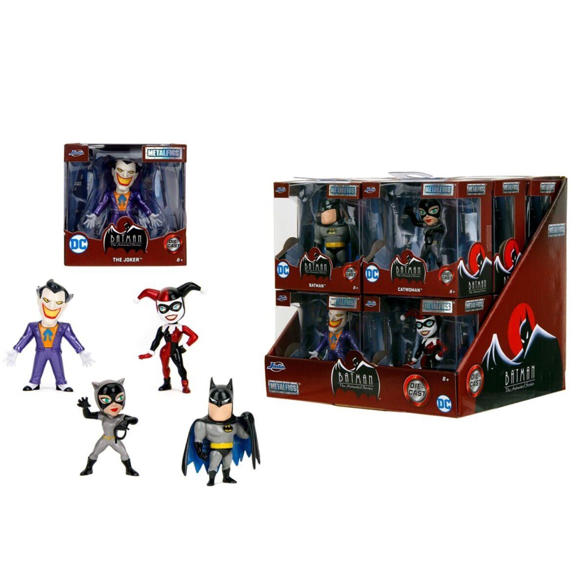 9385142300W02 Dc Batman Animated Figures 2 5 Wave 2Die-Cast, Pop-Culture C(Belirtilen Fiyat, Tekli Satış Için Adet Fiyatıdır.)