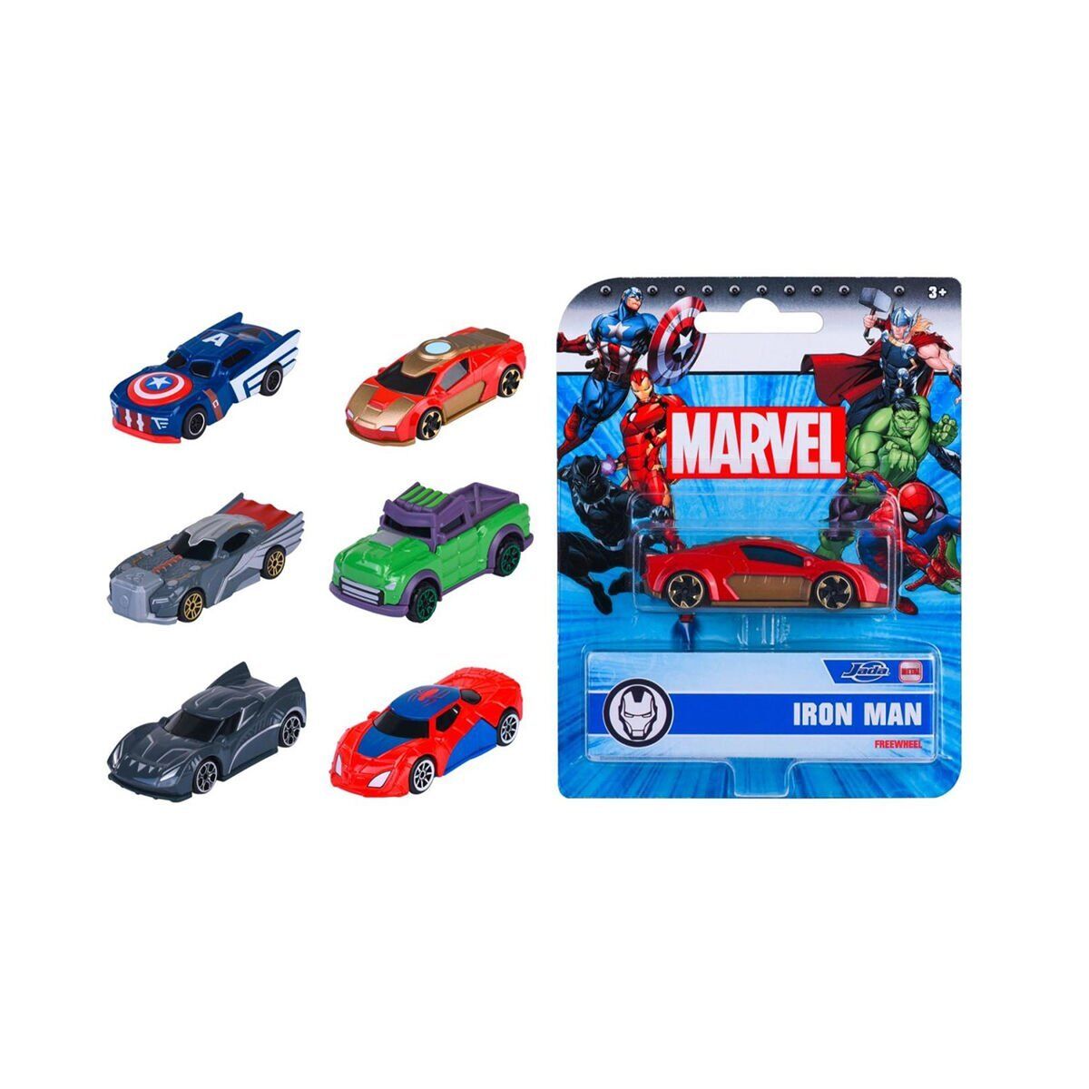 213221000 Marvel Single Pack Vehicles 6-Asst