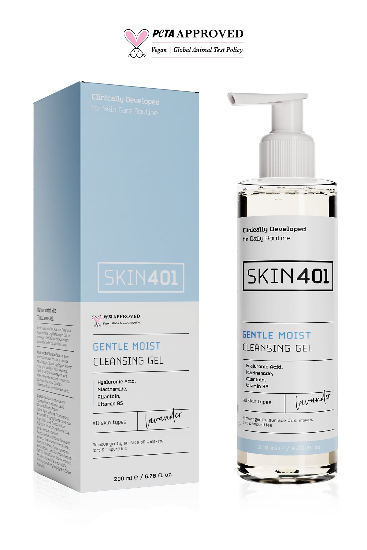  Gentle Moist Cleansing Gel 200 Ml