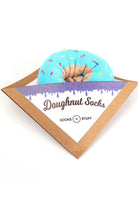 Socks + Stuff-Blue Sprinkles Donut Çorap-Çorap-1-roqelvaxirum.shop