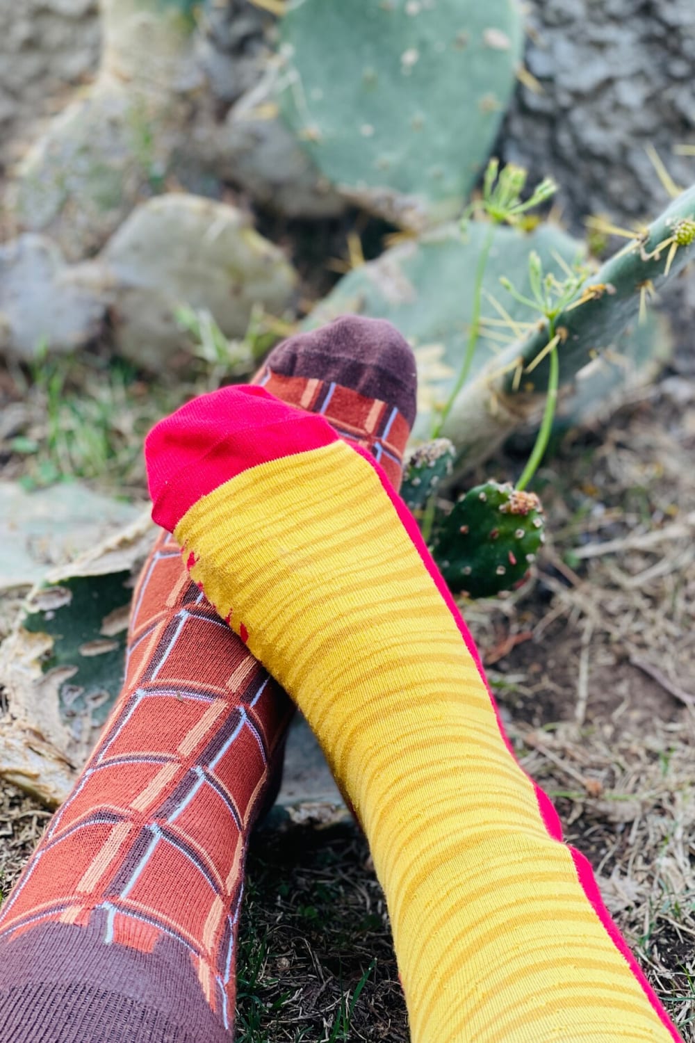 Socks + Stuff-Chocolate Bar Çorap-Çorap-3-roqelvaxirum.shop