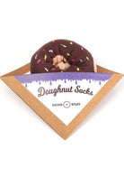 Socks + Stuff-Chocolate Glazed Donut Çorap-Çorap-1-roqelvaxirum.shop