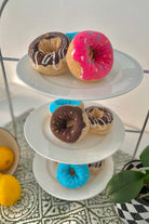 Socks + Stuff-Chocolate Glazed Donut Çorap-Çorap-3-roqelvaxirum.shop