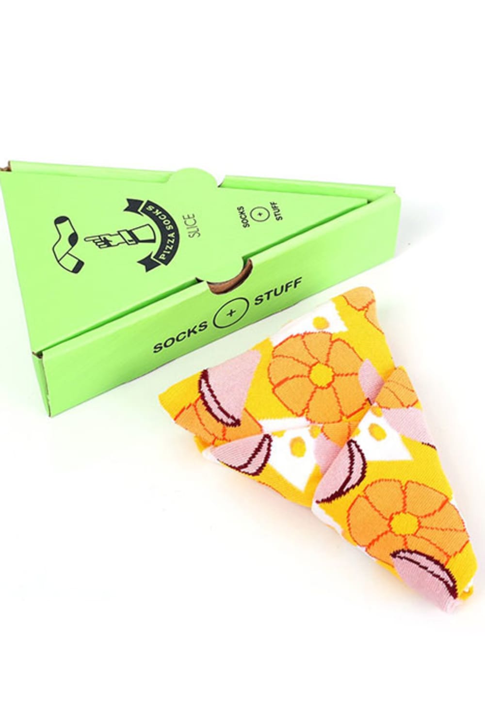 Socks + Stuff-Hawaiian Dilim Pizza Çorap-Çorap-2-roqelvaxirum.shop