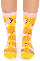 Socks + Stuff-Hawaiian Pizza Çorap-Çorap-3-roqelvaxirum.shop