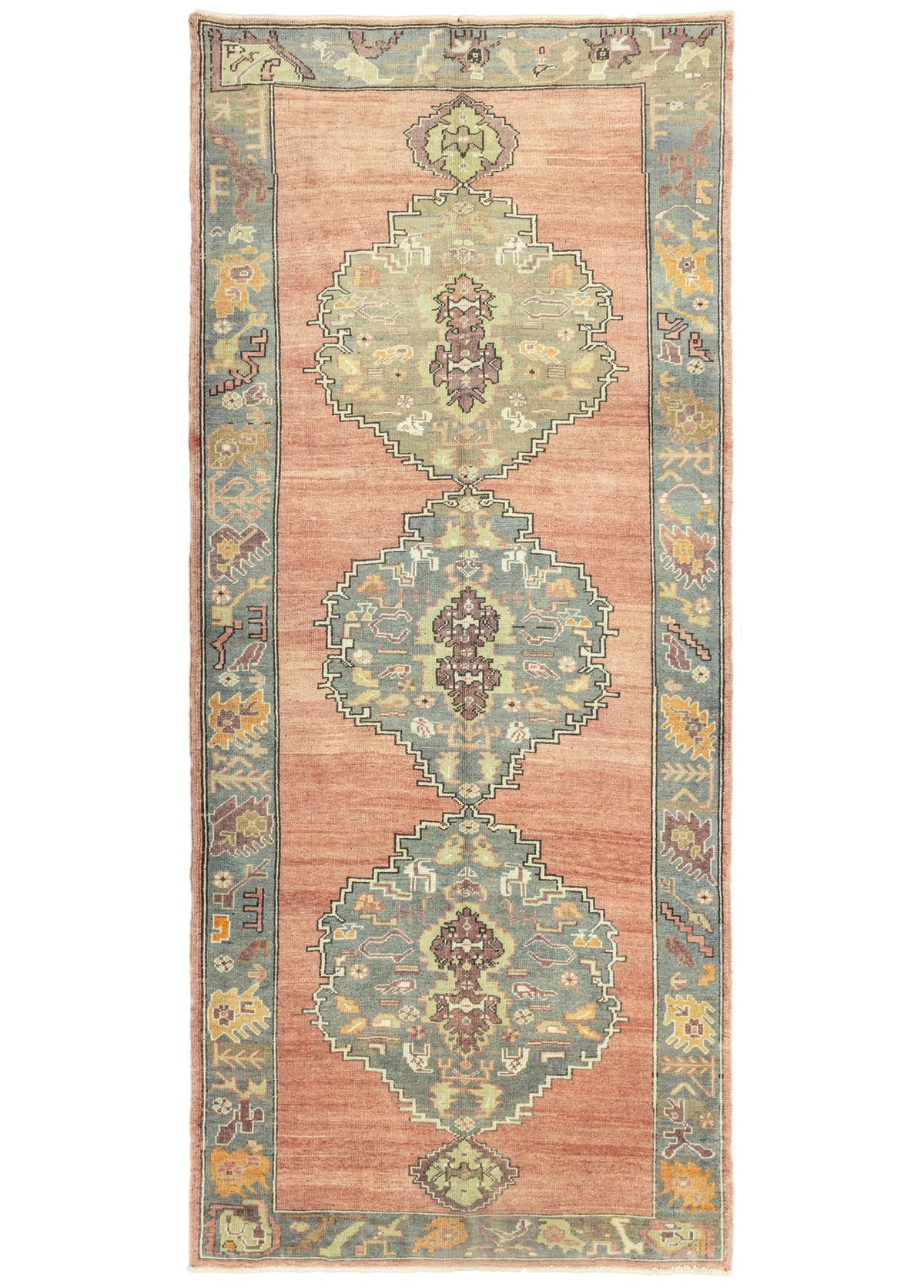 Soho Antiq-Achiella Rustik Tasarımlı Yün Halı 164x379 Cm-Halı-1-roqelvaxirum.shop