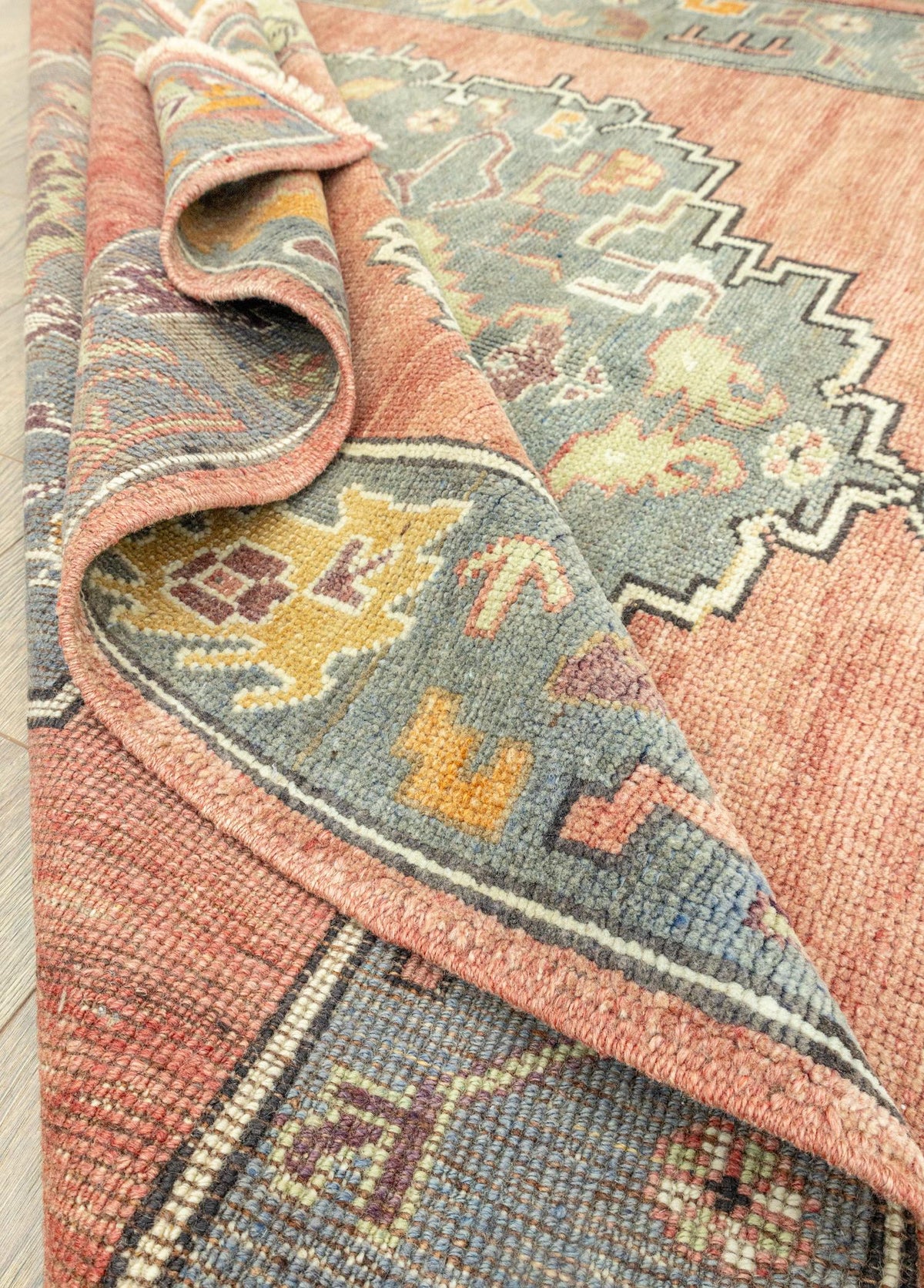 Soho Antiq-Achiella Rustik Tasarımlı Yün Halı 164x379 Cm-Halı-6-roqelvaxirum.shop