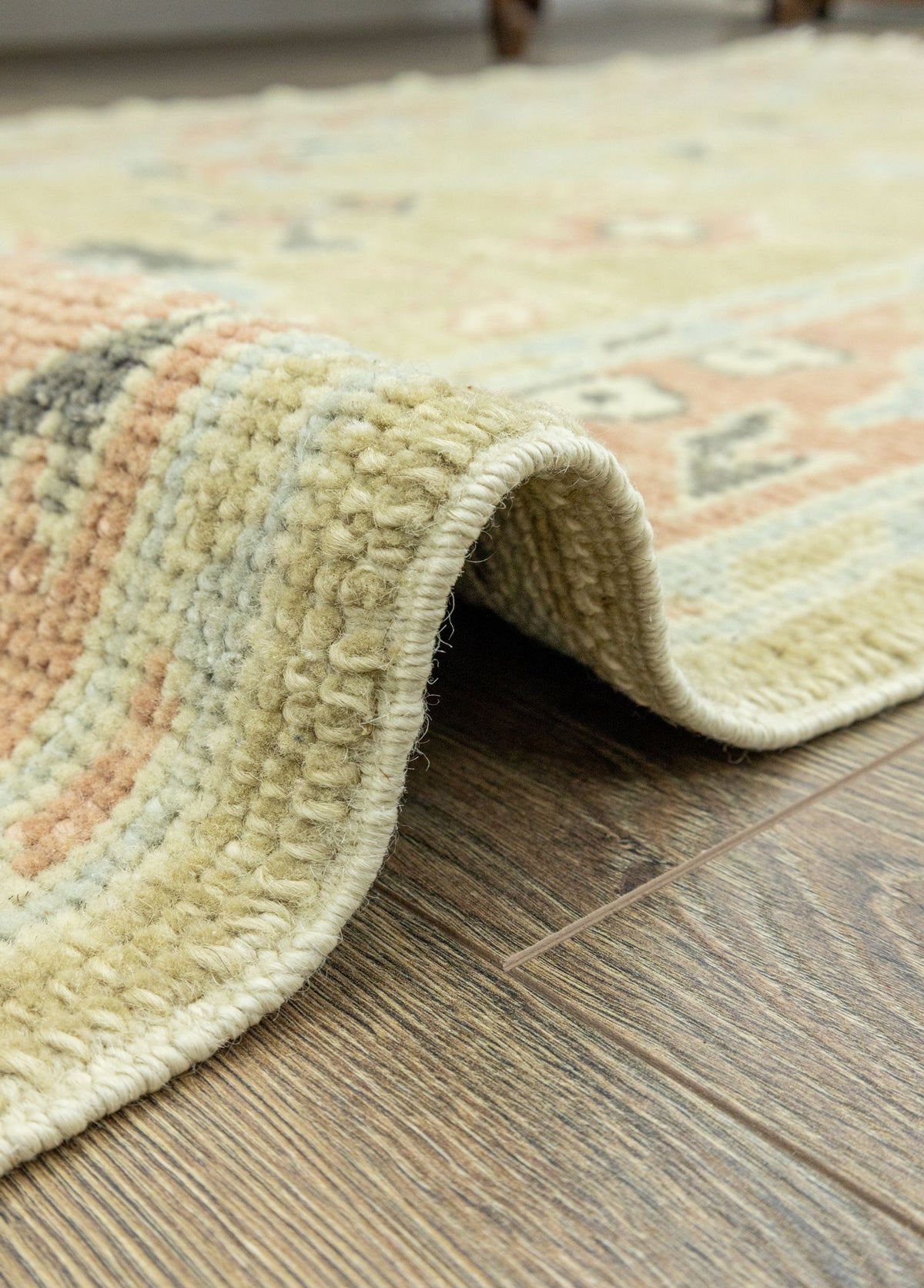 Soho Antiq-Adal El Dokuma Uşak Halısı 94x150 Cm-Halı-5-roqelvaxirum.shop