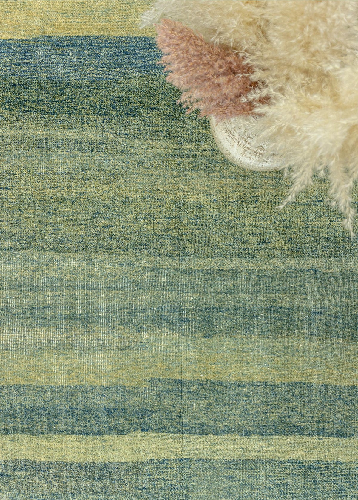 Soho Antiq-Allium El Dokuma Yeşil Azeri Halı 124x187 Cm-Halı-3-roqelvaxirum.shop